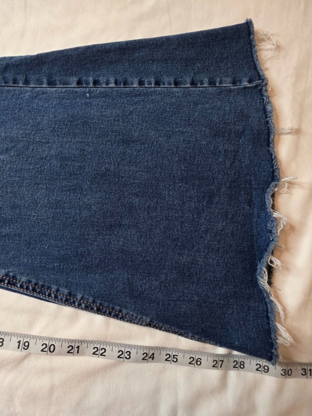 Rock & Roll Denim Women's Bellbottom High Waist Jeans, Size 29" x 32" - Picture 5 of 10